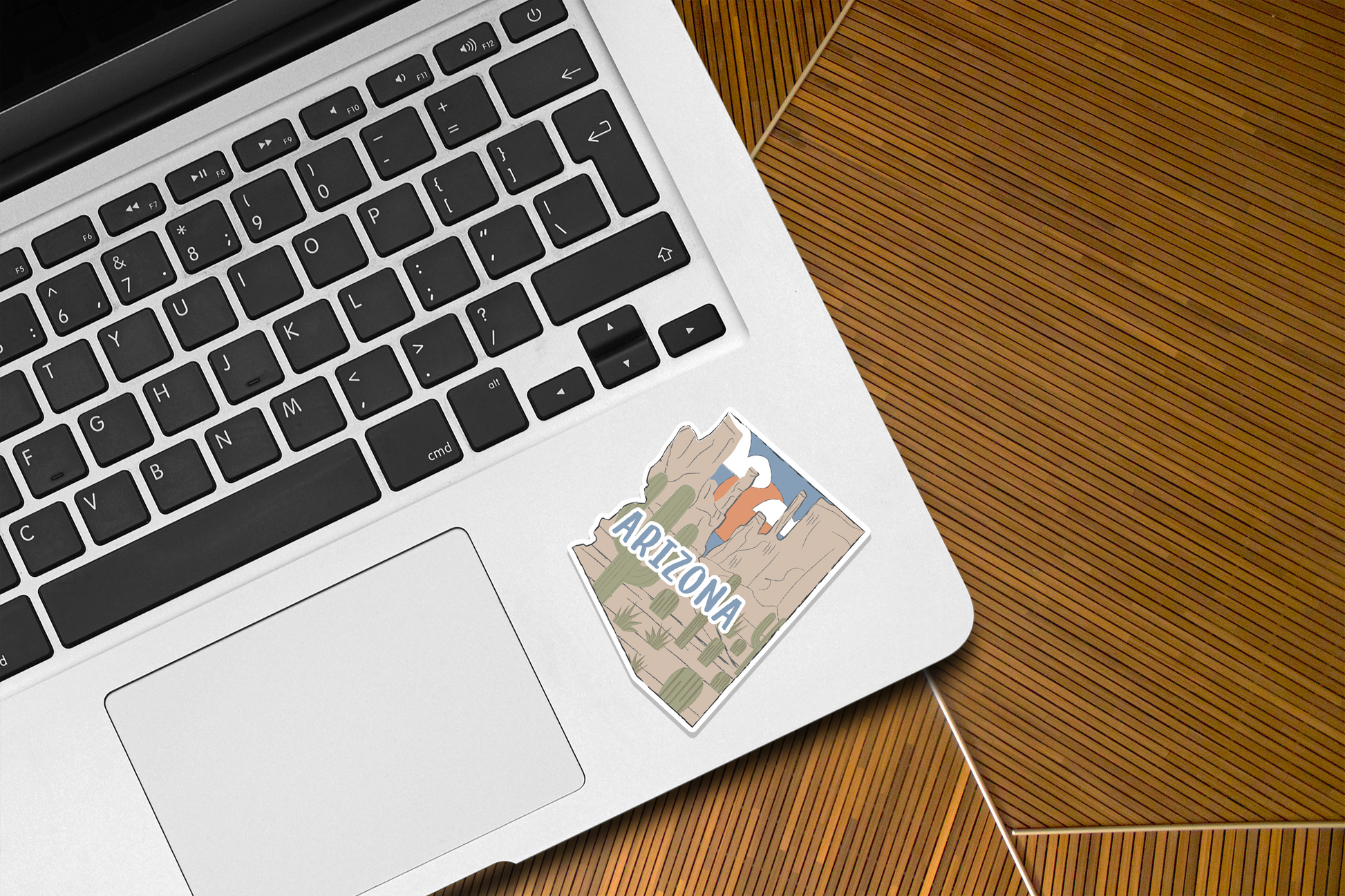 Products Arizona Sticker | Arizona Cactus Stciker | Monument Valley Sticker | Desert Stickers