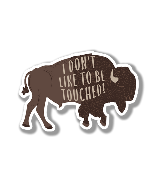 Fuck Around And Find Out Buffalo | Fuck Around And Find Out Bison| National Parks Sticker