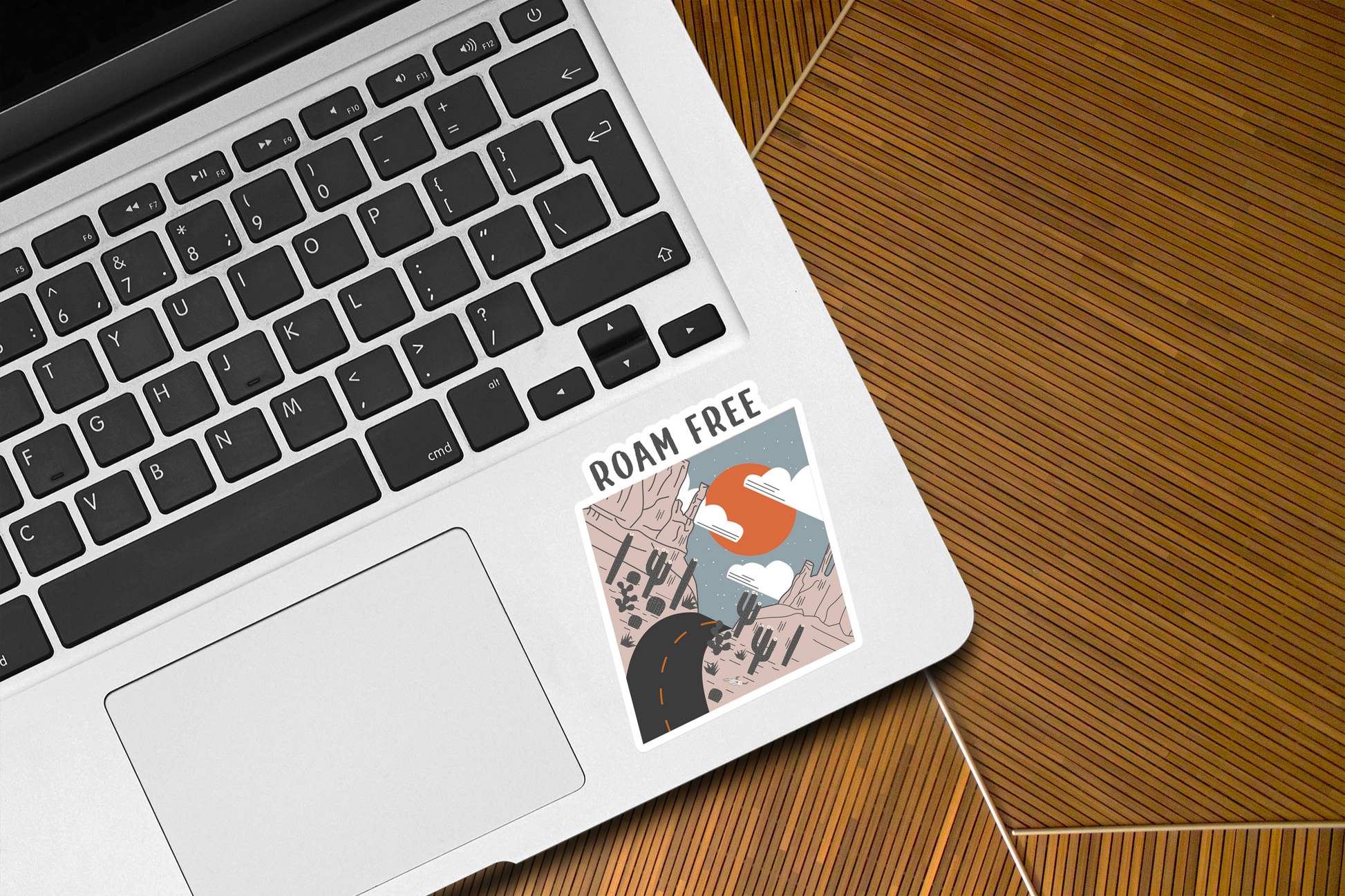 Roam Free Sticker | Monument Valley Sticker | Desert Sticker | Travel Sticker| Adventure Stickers