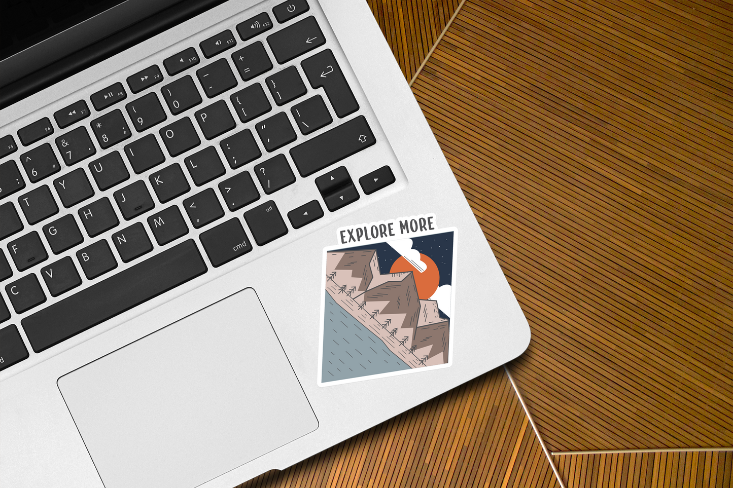 Explore More Mountain Sticker| Mountain Van Life| RV Life Stickers
