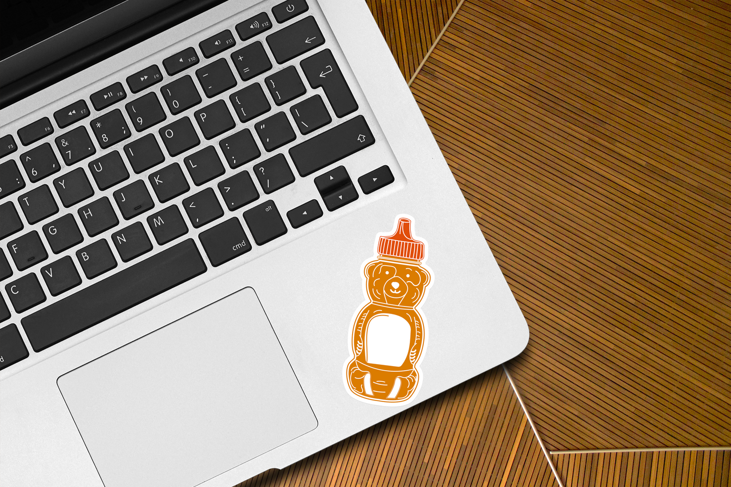 Honey Bear Bottle Sticker| Honey Bear Stickers| Cute Bear Decal |Honey Bottle Sticker | Waterproof Sticker Bear Water Bottle Sticker|
