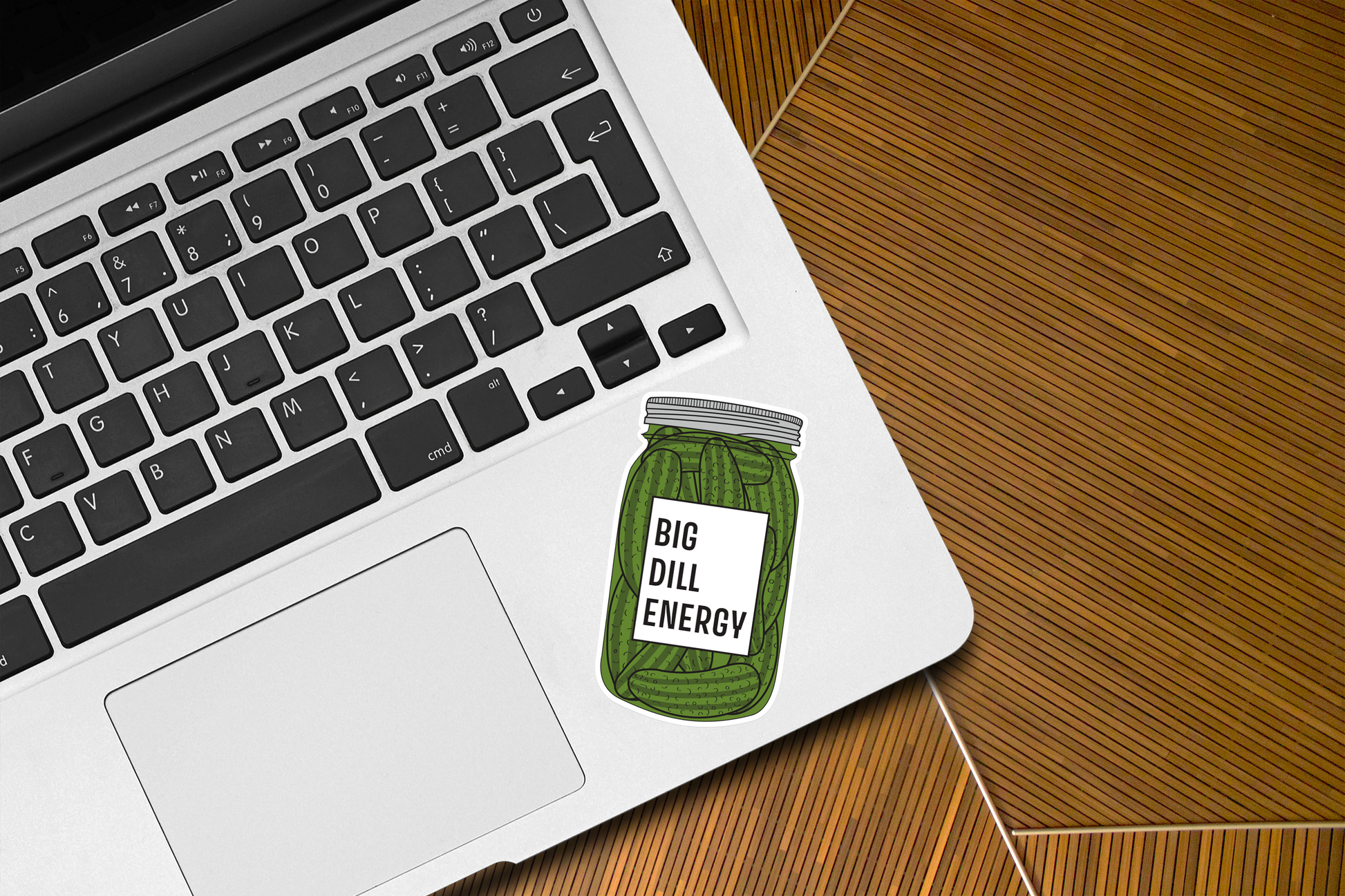 Elevate your everyday items with our "Big Dill Energy" Dill Pickle Sticker – a burst of whimsy and confidence that adds a splash of humor to your personal style! This high-quality, weather-resistant sticker showcases a charismatic dill pickle exuding irresistible charm and an unmistakable aura of "big dill energy."