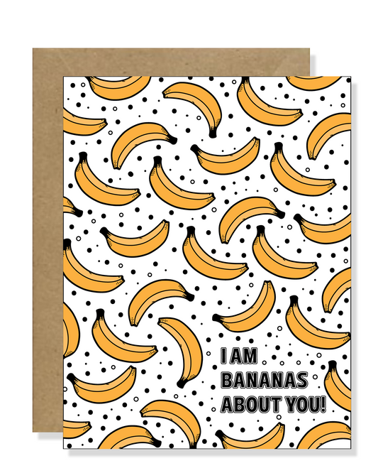 Banana Greeting Card