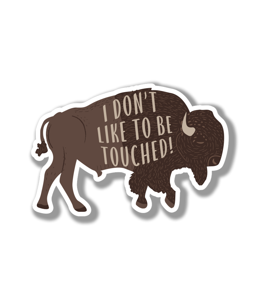 Fuck Around And Find Out Buffalo | Fuck Around And Find Out Bison| National Parks Sticker