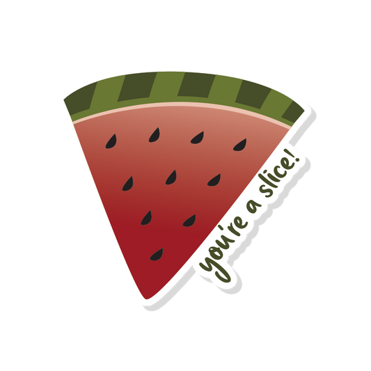 Watermelon Slice Sticker | Cute Summer Stickers | Fruit Stickers | You're a Slive Watermelon