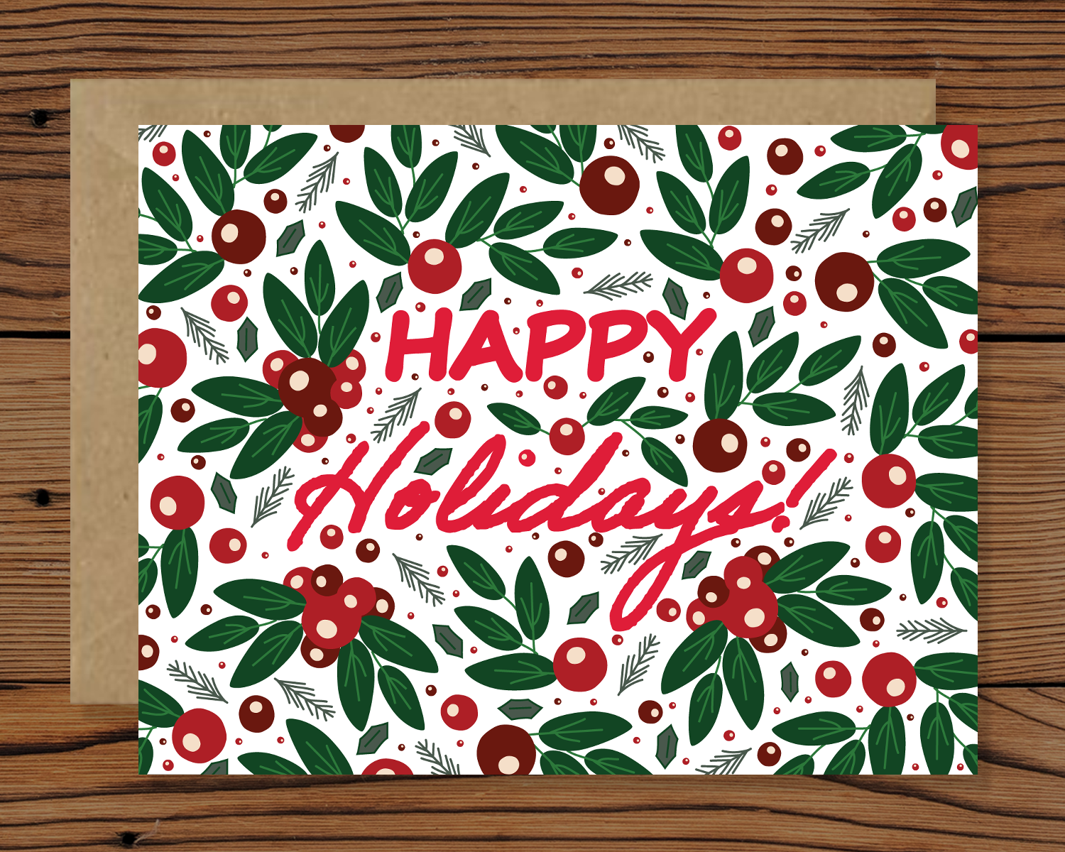 Hand made Christmas card | Small Batch Cards | Festive Christmas Cards