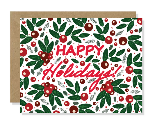 Hand made Christmas card | Small Batch Cards | Festive Christmas Cards